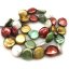 16 inches 13-14mm Multicolored Coin Pearls Loose Strand