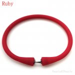 Wholesale Crimson Rubber Silicone Band for DIY Bracelet
