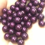 Wholesale AA+ Wine High Luster Natural Round Loose Oyster Pearls,Sold by Piece