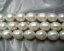 16 inches 9-10mm White Rice Pearls Loose Strand