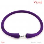 Wholesale Violet Rubber Silicone Band for DIY Bracelet