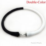 Wholesale Double Color Rubber Silicone Band for DIY Bracelet