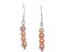 4-5mm Natural Pink Pearl Earring with 925 Sterling Silver Accessory