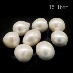 Wholesale 15-16mm White Loose Large Baroque Pearls,Sold by Piece