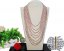 18-30 inches Natural Lavender Freshwater Rice Pearl Necklace