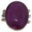 Wholesale 30x40mm Three-Row Natural Amethyst Elliptical Jewelry Clasp