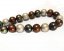 16 inches 11-12mm AA Multicolor Round Freshwater Pearl Loose Strand