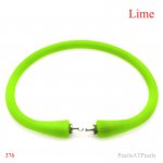 Wholesale Lime Rubber Silicone Band for DIY Bracelet