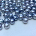 Wholesale 6-7mm AAA Natural Gray Akoya Pearls,Sold by Piece