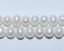 16 inches AA 3-4 mm Natural White Round Pearls Loose Strand