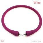 Wholesale Wine Rubber Silicone Band for DIY Bracelet
