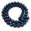 16 inches 9-10mm AA High Luster Round Blue Pearls Loose Strand