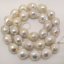 16 inches 13-16mm AA+ White Nucleated Baroque Pearls Loose Strand