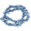 16 inches 9-10mm Blue Keshi Pearls Loose Strand