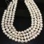 16 inches 10-11mm AA Natural White Nugget Pearls Loose Strand