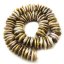 16 inches 18-19mm Large Metallic Center Drilled Flat Baroque Coin Pearls Loose Strand