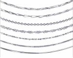 Wholesale Various Style of 925 Sterling Silver Chain
