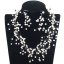 16 inches Starriness Style Natural Handmade Seed Pearl Necklace