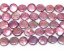 16 inches 14-15mm Rose Color Coin Pearls Loose Strand