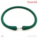 Wholesale Emerald Rubber Silicone Band for DIY Bracelet