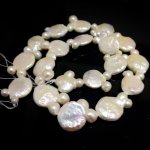 16 inches 13x17mm Flat Mouse Shaped Baroque Pearls Loose Strand