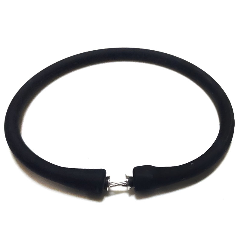 Wholesale Black Rubber Silicone Band for DIY Bracelet