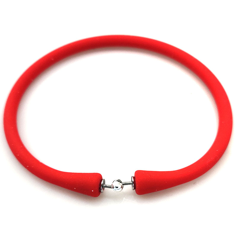 Wholesale Red Rubber Silicone Band for DIY Bracelet