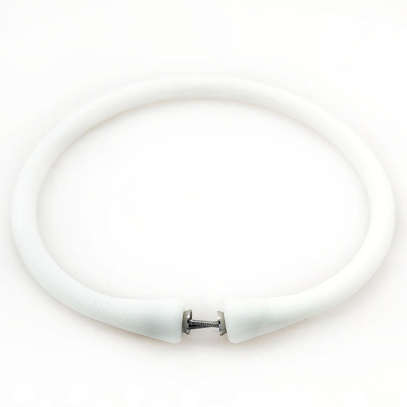 Wholesale White Rubber Silicone Band for DIY Bracelet