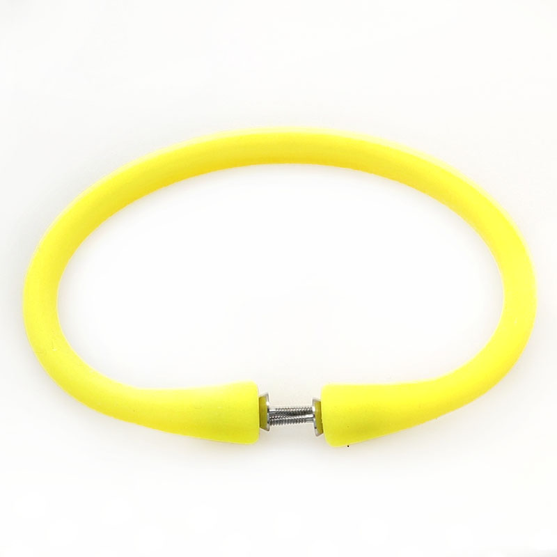 Wholesale Yellow Rubber Silicone Band for DIY Bracelet