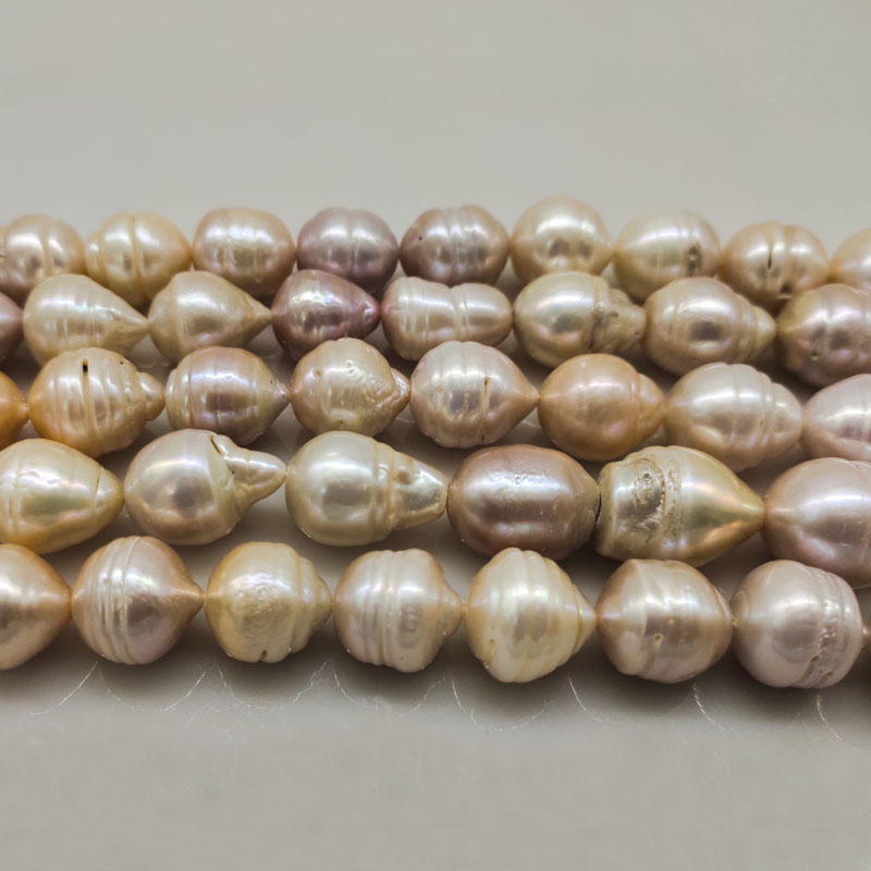 16 inches 15-18mm Natural Pink Large Baroque Pearls Loose Strand