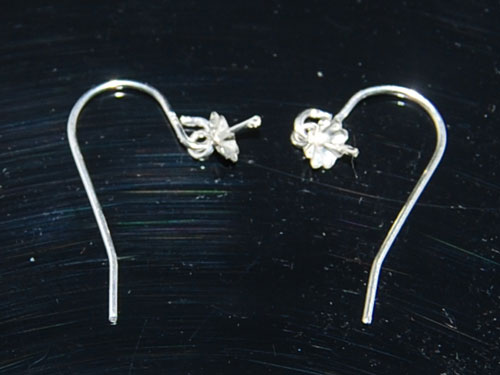 Wholesale 925 Sterling Silver Earring Hook,Sold by Pair