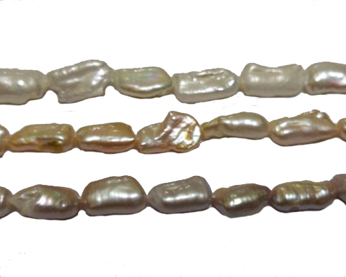 16 inches 10-20mm Baroque Keshi Pearls Loose Srtrand