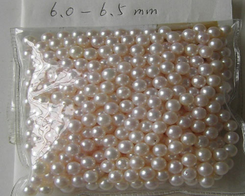 LAP0005 6.0-6.5 mm AAA White Loose Akoya Pearls,Sold by Pair