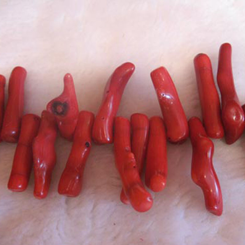 Wholesale 16 inches 8-40mm Red Natural Branch Shaped Coral Beads Loose Strand