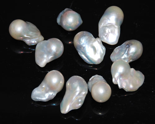 15-30mm Natural White Loose Large Baroque Pearls,Sold by Piece