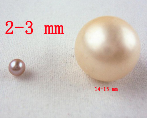 Wholesale AAA 2-3mm Round Freshwater Loose Seed Pearl,Sold by Piece