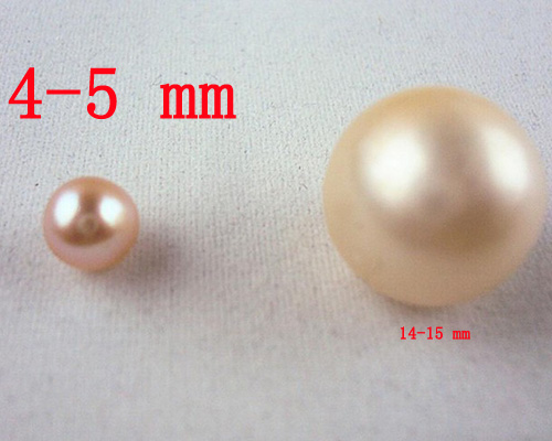 Wholesale 4-5mm AAA Round Freshwater Loose Pearl,Sold by Piece