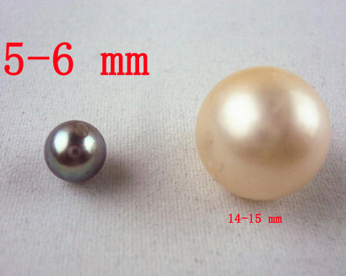 Wholesale 5-6mm AAA Round Freshwater Loose Pearl,Sold by Piece