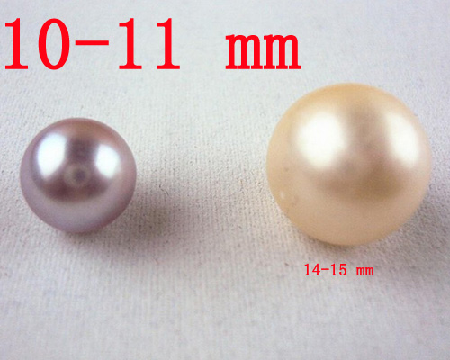 Wholesale 10-11mm AAA Round Natural Freshwater Loose Pearl,Sold by Piece
