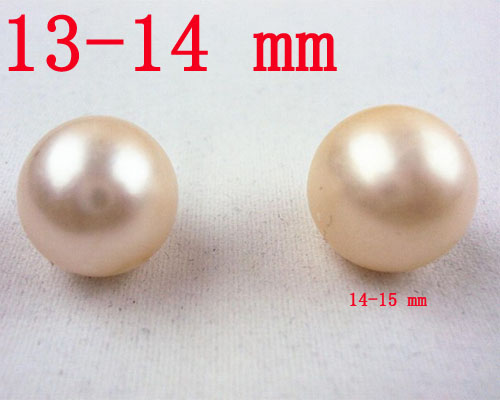 Wholesale 13-14mm AAA Round Freshwater Loose Pearl,Sold by Piece