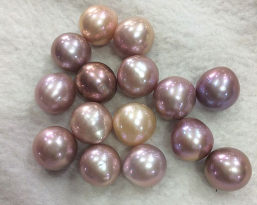 13-14mm AAA Near Round Loose Edison Pearls,Sold by Piece