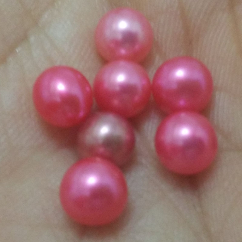 Wholesale AA+ Rose Round Loose Oyster Pearls,Sold by Piece