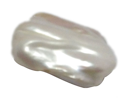 20-30mm AAA No Hole Natural White Loose Baroque Pearls,Sold by Piece
