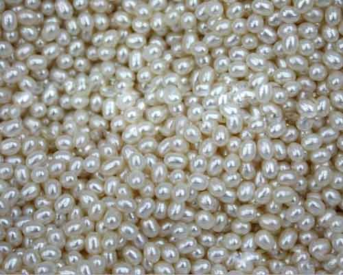 2-3mm White Rice Freshwater Loose Seed Pearls,Sold By Lot,100 Pcs per Lot