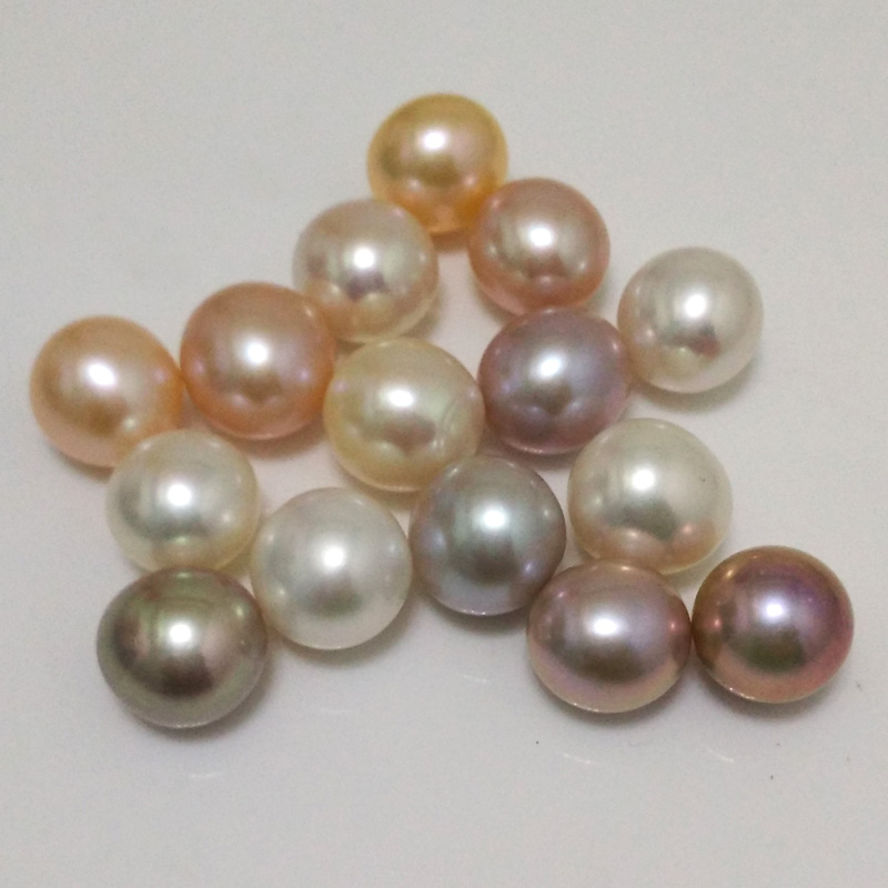 12-13mm High Luster No Blemish Oval Natural Loose Pearls,Sold by Piece