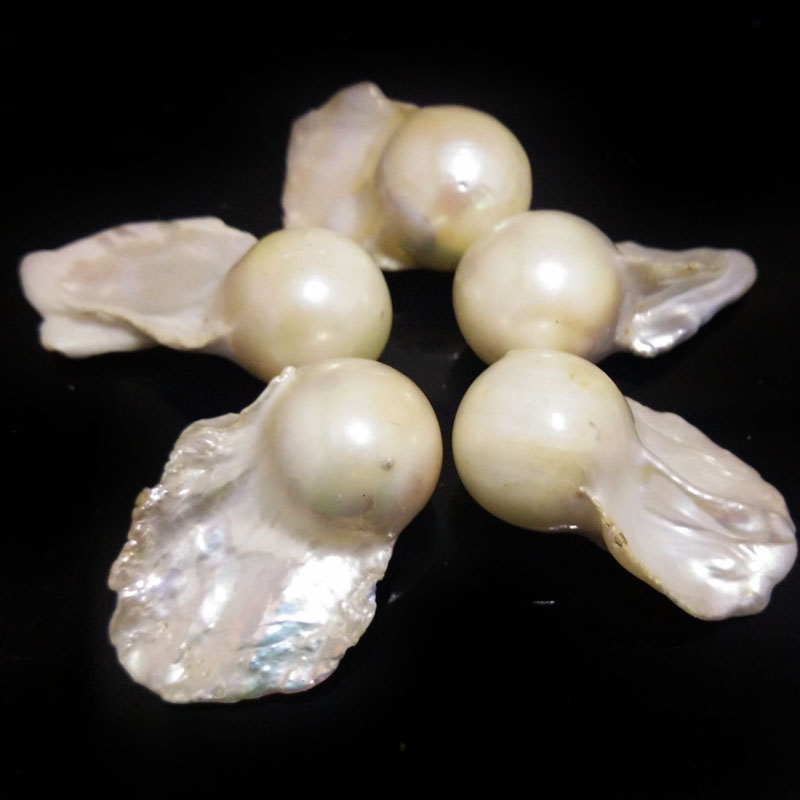 20-40mm White Large Fireball Flame Loose Baroque Pearls,Sold by Piece