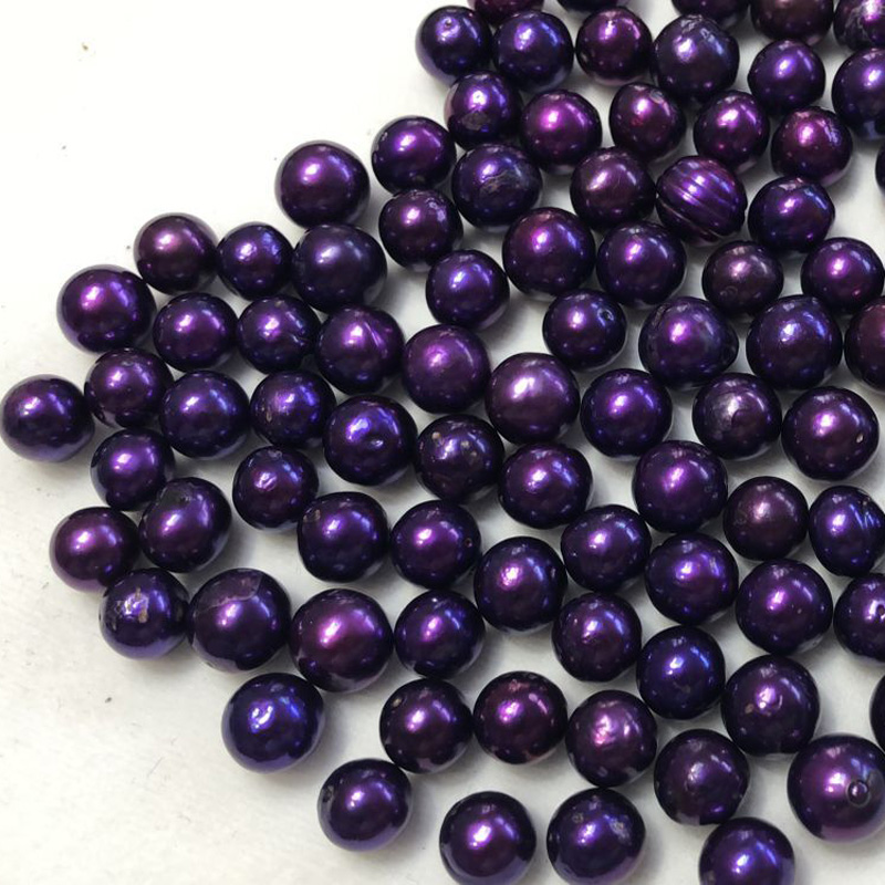 Wholesale AA 9-10mm Lilac Round Loose Edison Pearls,Sold by Piece