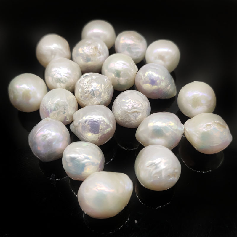 Wholesale 11-12mm AAA High Luster White Loose Baroque Pearls,Sold by Piece