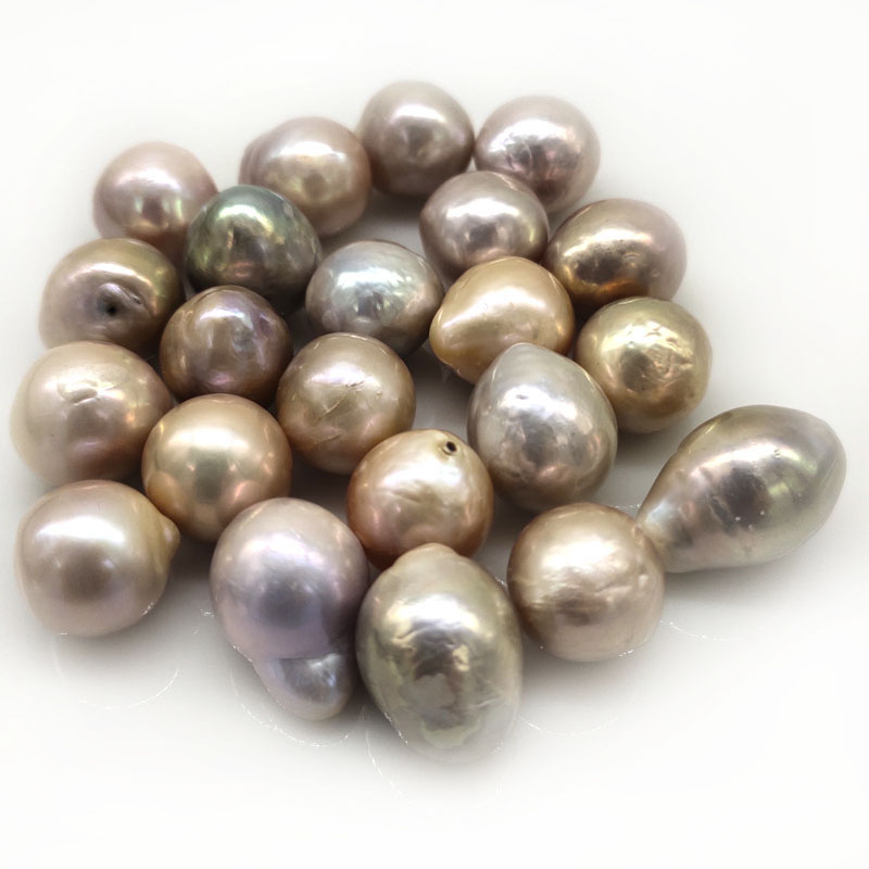 Wholesale 11-12mm AAA High Luster Natural Lavender Baroque Pearls,Sold by Piece