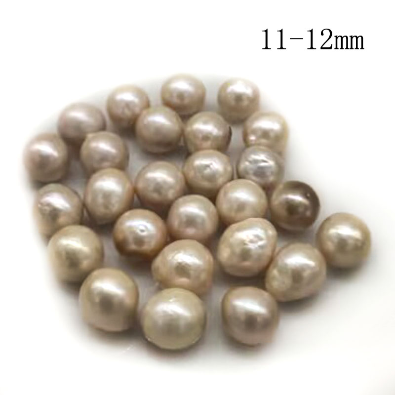 Wholesale 11-12mm AAA Pink Loose Baroque Pearls,Sold by Piece